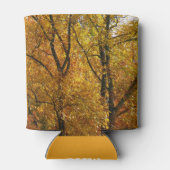 黄色いの枝が明るい秋カラフル 缶クーラー (裏面)