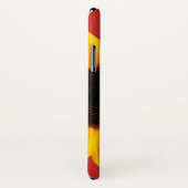 黄色いひまわり型iphone Xケース（大） Case-Mate iPhoneケース (裏面/右)