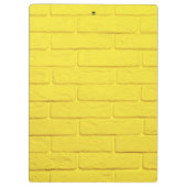 黄色いれんがの壁 クリップボード (裏面)