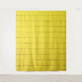 黄色いれんがの壁 タペストリー (正面)