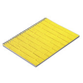 黄色いれんがの壁 ノートブック (左側)