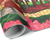 黄色いれんがの道を見る ラッピングペーパー (ロールコーナー)