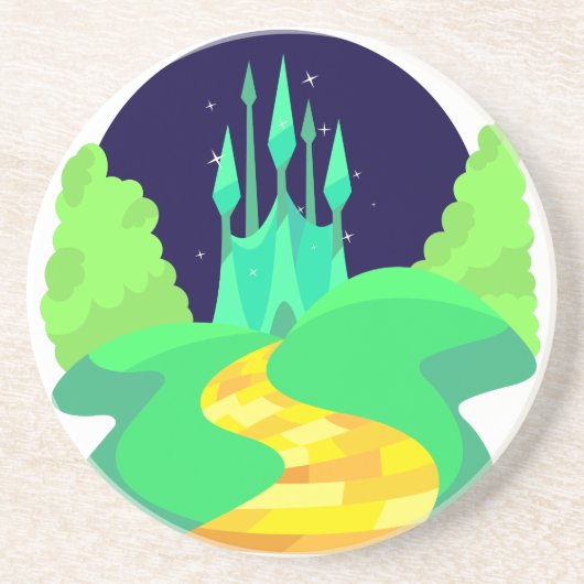 黄色いれんがの道 コースター (正面)