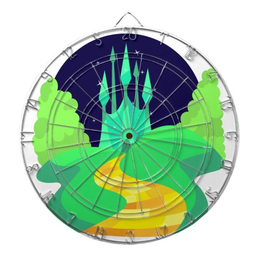 黄色いれんがの道 ダーツボード (正面)