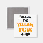 黄色いれんがの道 マグネット (正面/裏面)