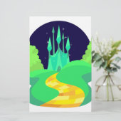 黄色いれんがの道 便箋 (スタンド正面)