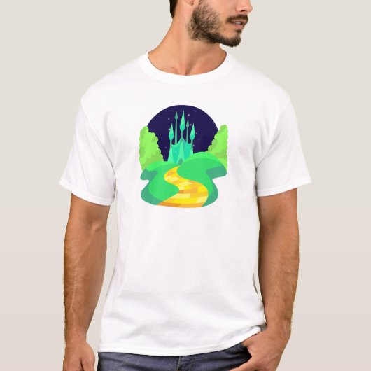 黄色いれんがの道 Tシャツ (正面)