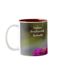 黄色いアゲハチョウ、蝶