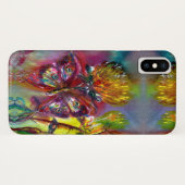 黄色いアザミに赤い蝶、青空のフローラ Case-Mate iPhoneケース (裏面(横))