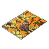 黄色いアネモネ園のレンチ ノートブック (左側)