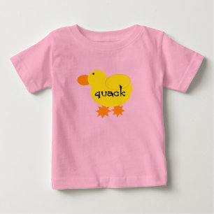 黄色いアヒルのにせ医者のTシャツおよびギフト ベビーTシャツ