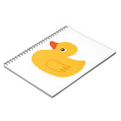 黄色いアヒル ノートブック (左側)