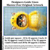 黄色いアヒルDL4Lのデコパージュに着飾ったかわいい子猫 薄葉紙