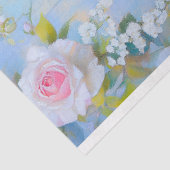 黄色いエレガントコートのデコパージュでイースターカエル 薄葉紙 (詳細)