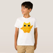 黄色いオウリー Tシャツ (正面フル)