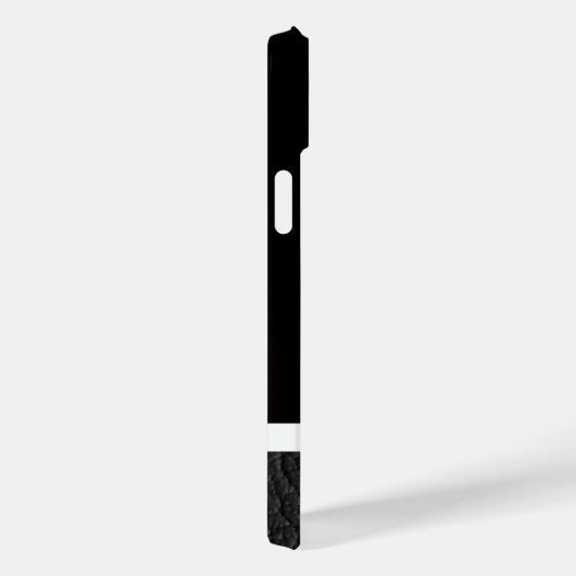 黄色いオレンジと黒のサッカーボール Case-Mate iPhoneケース (裏面 / 右)