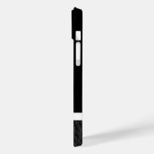 黄色いオレンジと黒のサッカーボール Case-Mate iPhoneケース (裏面 / 左)