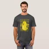 黄色いカナリア 鳥 楽しい Tシャツ (正面フル)