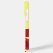 黄色いカバー Case-Mate iPhoneケース (裏面 / 左)