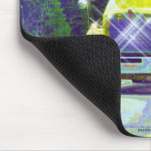 黄色いガスのトラックのトラック運転手のギフト マウスパッド (コーナー)