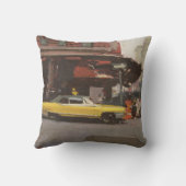 黄色いキャデラック2012年 クッション (裏面)