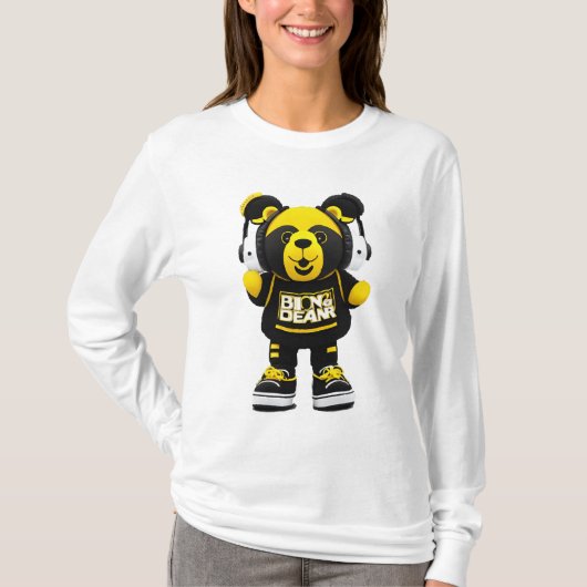 黄色いクマ Tシャツ (正面)