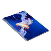 黄色いクラゲ フォトノートブック ノートブック (右側)