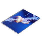 黄色いクラゲ フォトノートブック ノートブック (左側)