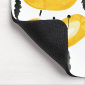 黄色いケシモダンスユニーク、 マウスパッド (コーナー)