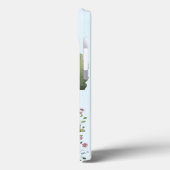 黄色いコテージ赤い屋根の窓の木 Case-Mate iPhoneケース (裏面 / 左)