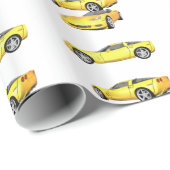 黄色いコルベット: ラッピングペーパー (ロールコーナー)