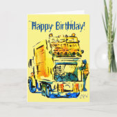 黄色いゴミ箱 カード (正面)