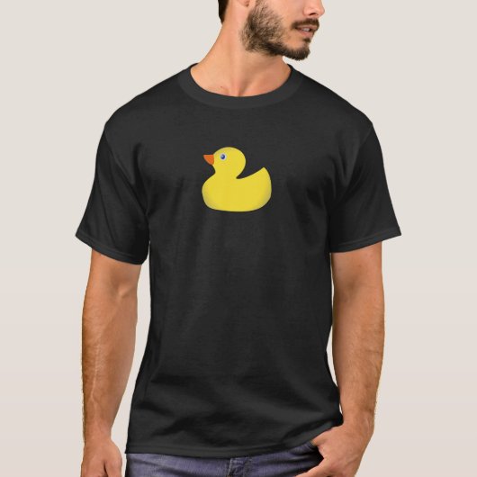 黄色いゴム製アヒルちゃん Tシャツ (正面)