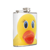 黄色いゴム製アヒルDuckface フラスク (右)