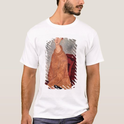 黄色いジャンパーのJeanne Hebuterne、1918-19年 Tシャツ (正面)