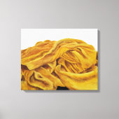 黄色いスカーフ キャンバスプリント (正面)