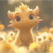 黄色いステッカーのフィールド シール (正面)