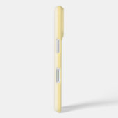 黄色いストライプのキュートなかわいいレモンのiPhoneケース Case-Mate iPhoneケース (裏面 / 右)