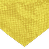 黄色いスネークスキンの豪華な革質 ショートテーブルランナー (コーナー)