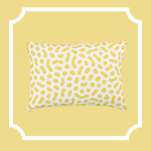 黄色いゼリー豆のような形の白