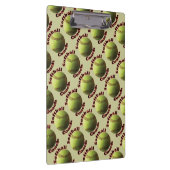 黄色いソフトボールのコーチ クリップボード (右)