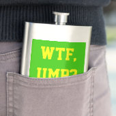 黄色いソフトボールのコーチWTF Umpか。 フラスク (インサイチュ)