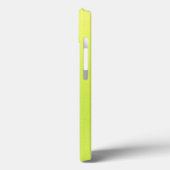 黄色いソフトボールの球 Case-Mate iPhoneケース (裏面 / 左)