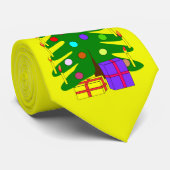 黄色いタイと松 ネクタイ (ロール)