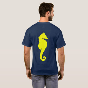 黄色いタツノオトシゴ Tシャツ