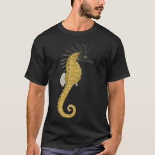 黄色いタツノオトシゴ Tシャツ