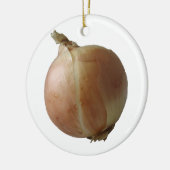 黄色いタマネギ セラミックオーナメント (左)
