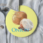 黄色いタマネギ 缶バッジ (インサイチュ)