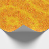 黄色いダリア ラッピングペーパー (角)