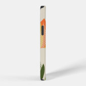 黄色いチューリップの花 iPhoneケース (右側面)